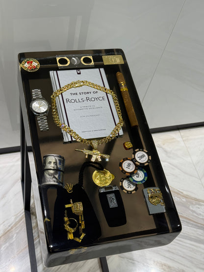 Rolls-Royce Inspired Luxury Display Table