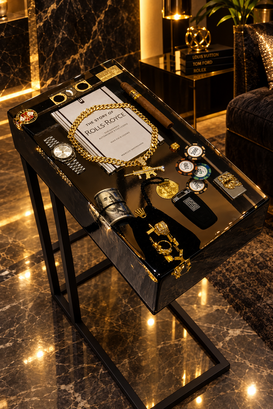 Rolls-Royce Inspired Luxury Display Table