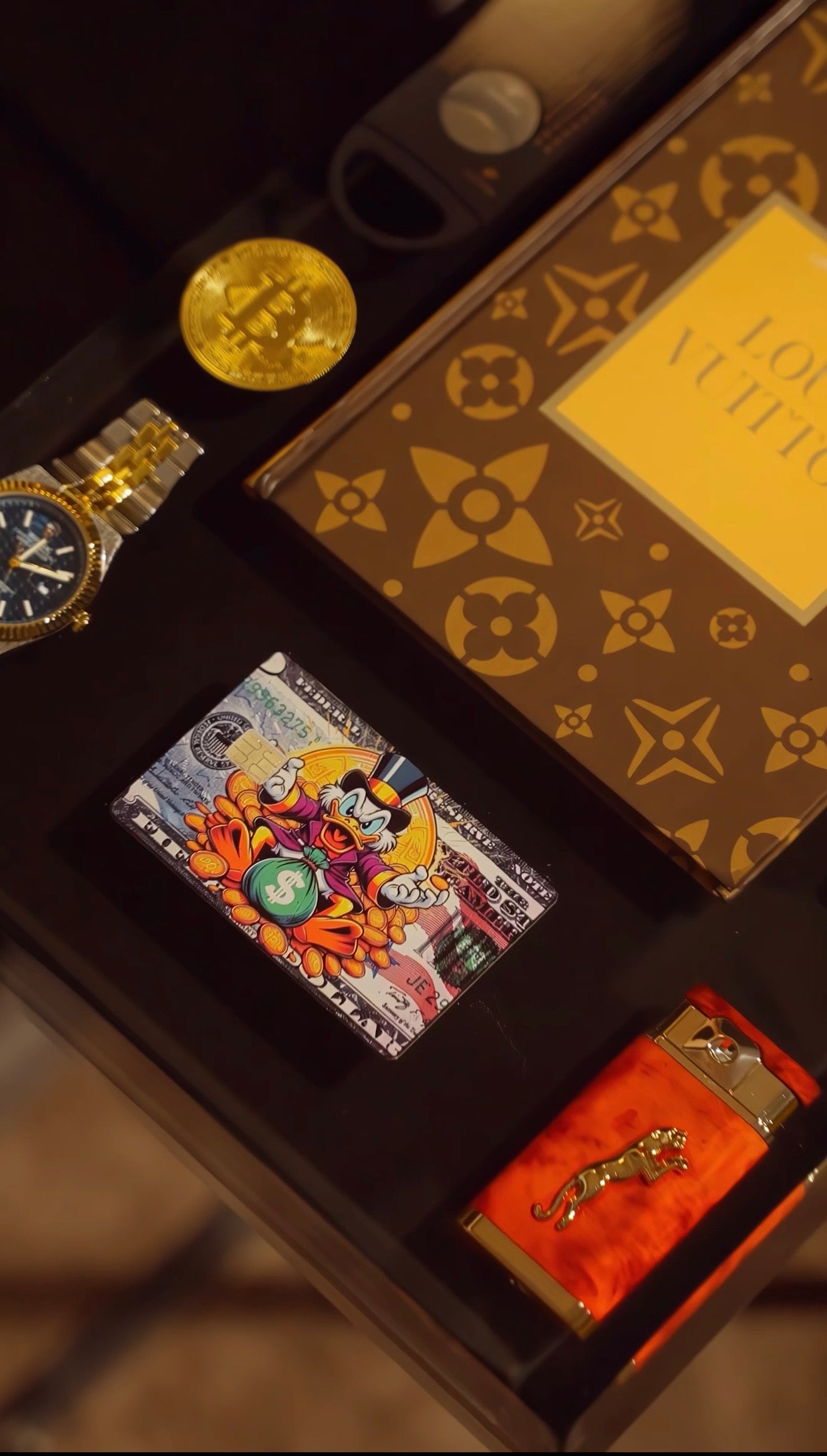 Louis Vuitton limited Edition no. 1 Square side Table
