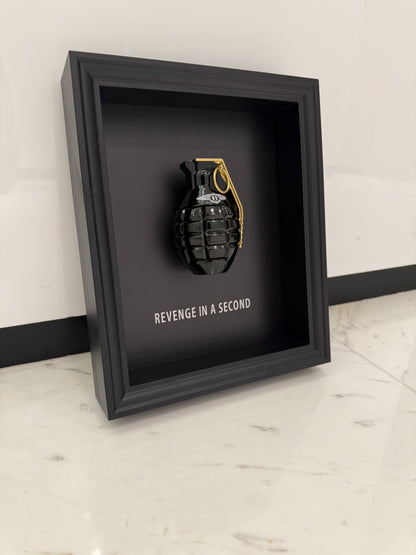 Revenge In A Second – Luxury Car Inspired Grenade Box Frame