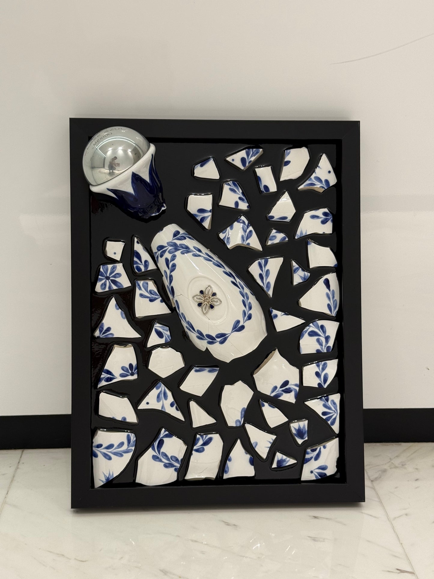 Clase Azul Broken Bottle Frame Art