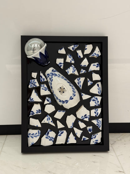 Clase Azul Broken Bottle Frame Art