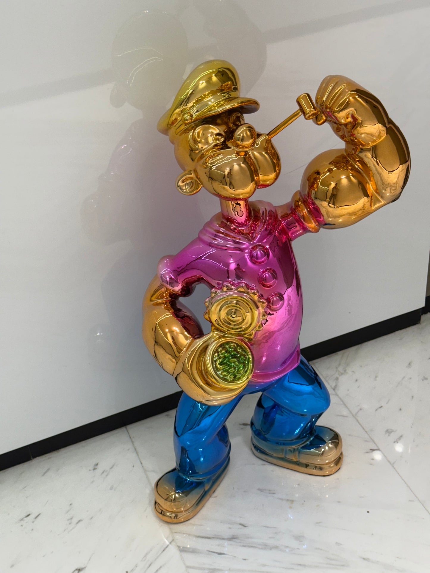 Luxury Popeye Sculpture – Strength, Style & Timeless Character