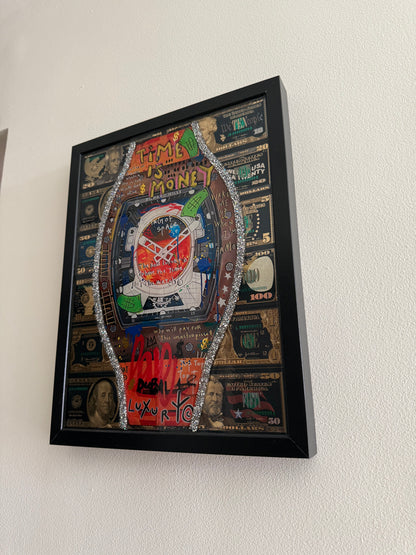 Richard Mille Watch Art Frame black