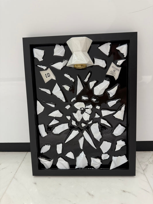 Belvedere 10 Broken Bottle Frame Art