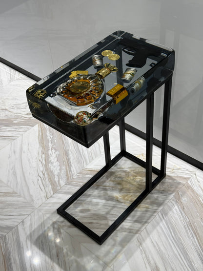 Remy Martin XO Square Side Table