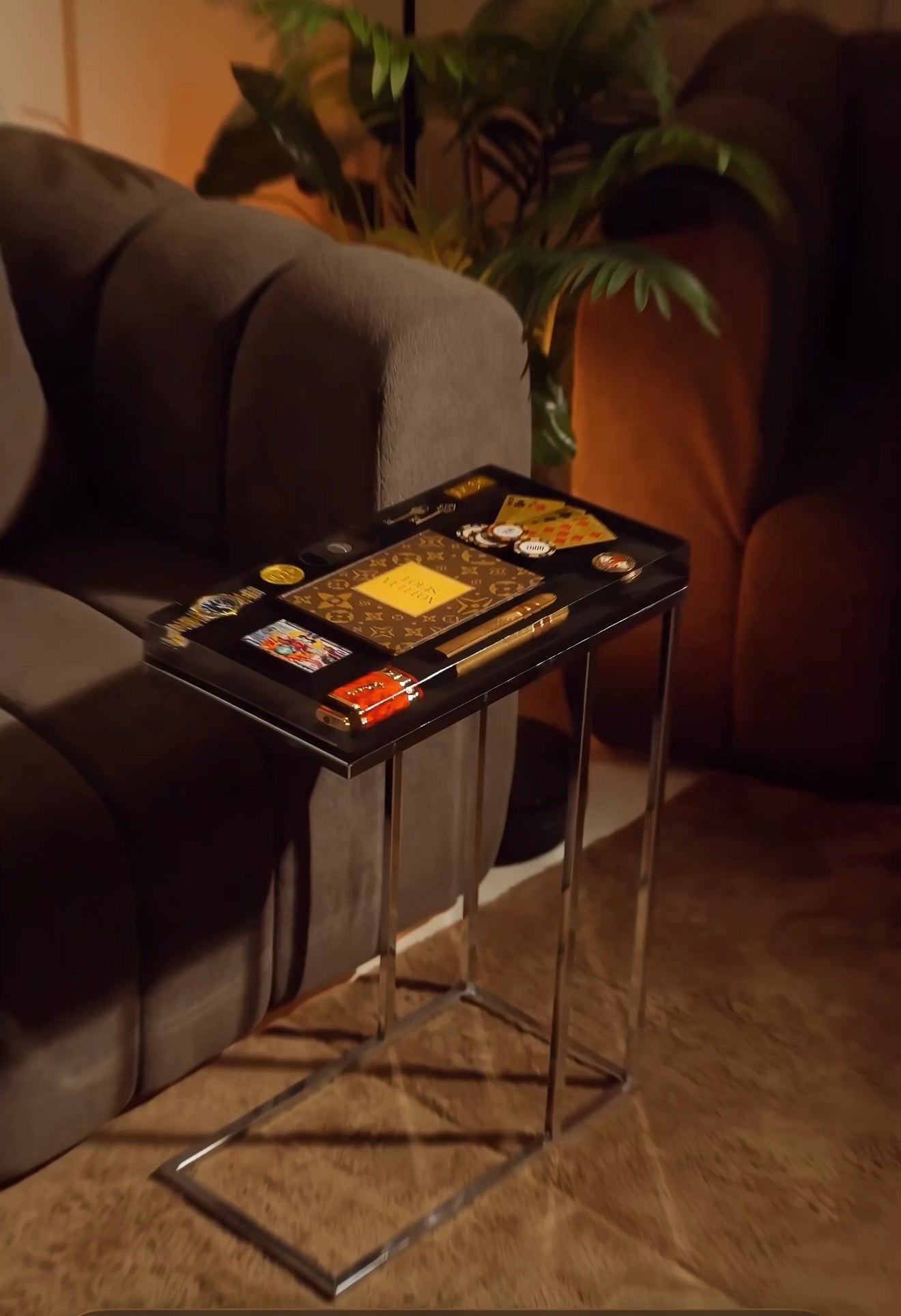 Louis Vuitton limited Edition no. 1 Square side Table