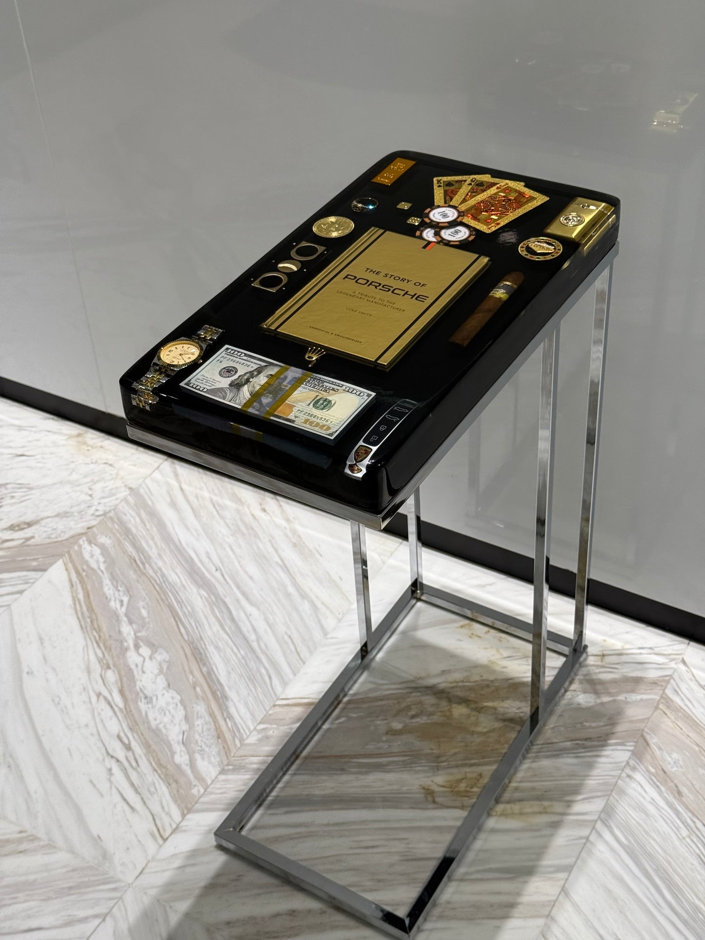 Porsche Exclusive Edition – Piece No. 1 Square side Table