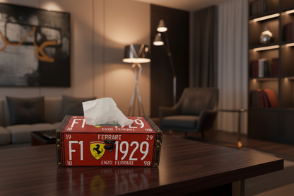 Ferrari-Inspired Luxury Tissue Box – Where Performance Meets Interior Style