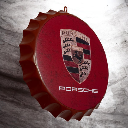 Automotive inspired Bottle Cap Wall Décor