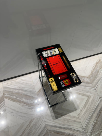Ferrari-inspired limited edition no 11 - Square Side Table
