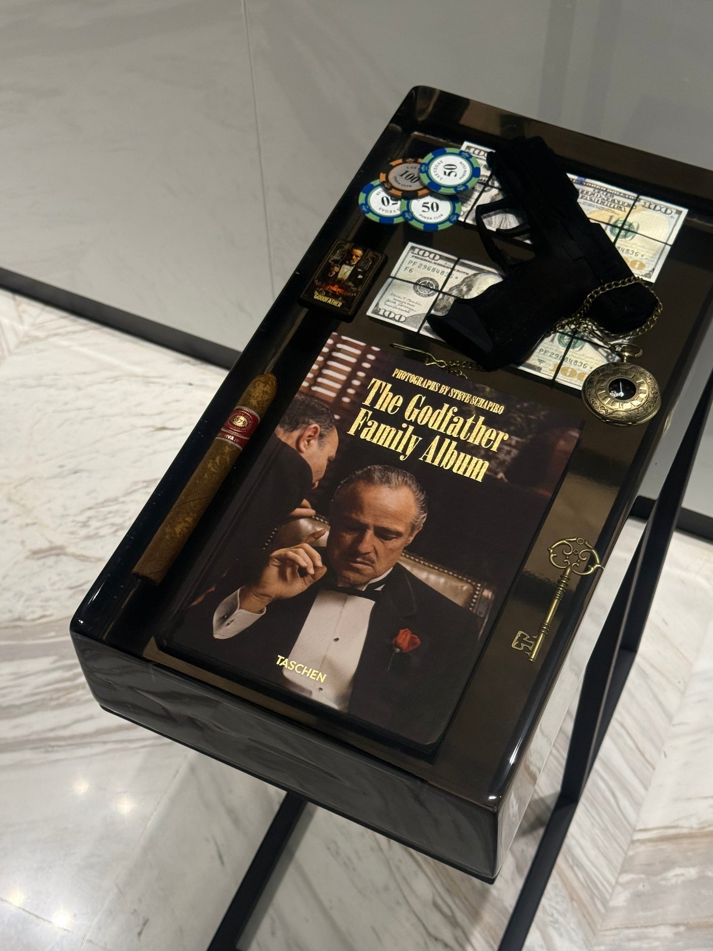 The Godfather Luxury Statement Table – Power. Legacy. Respect.