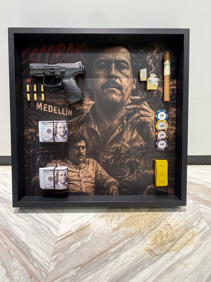 Shadow Box Frame – Luxury Mafia Inspired Wall Art