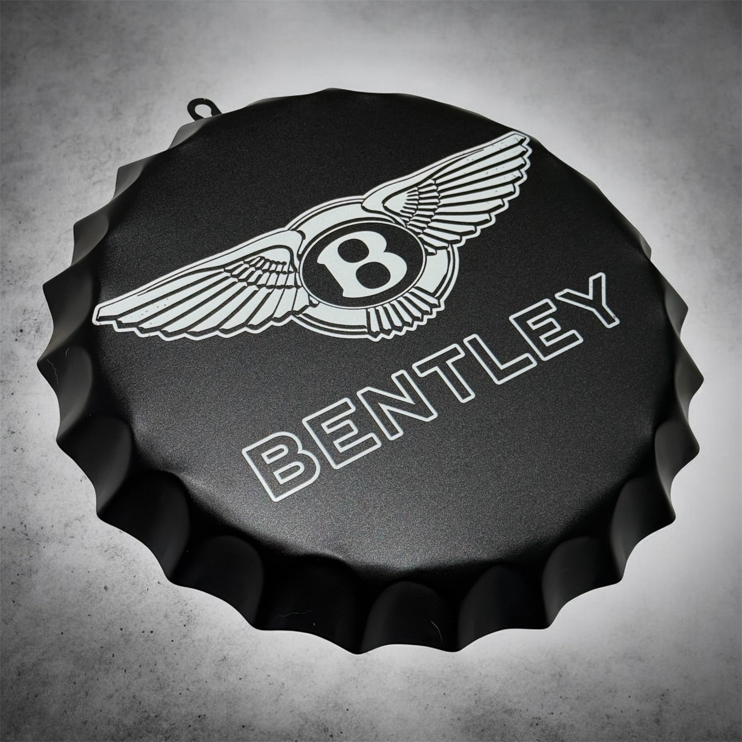 Automotive inspired Bottle Cap Wall Décor