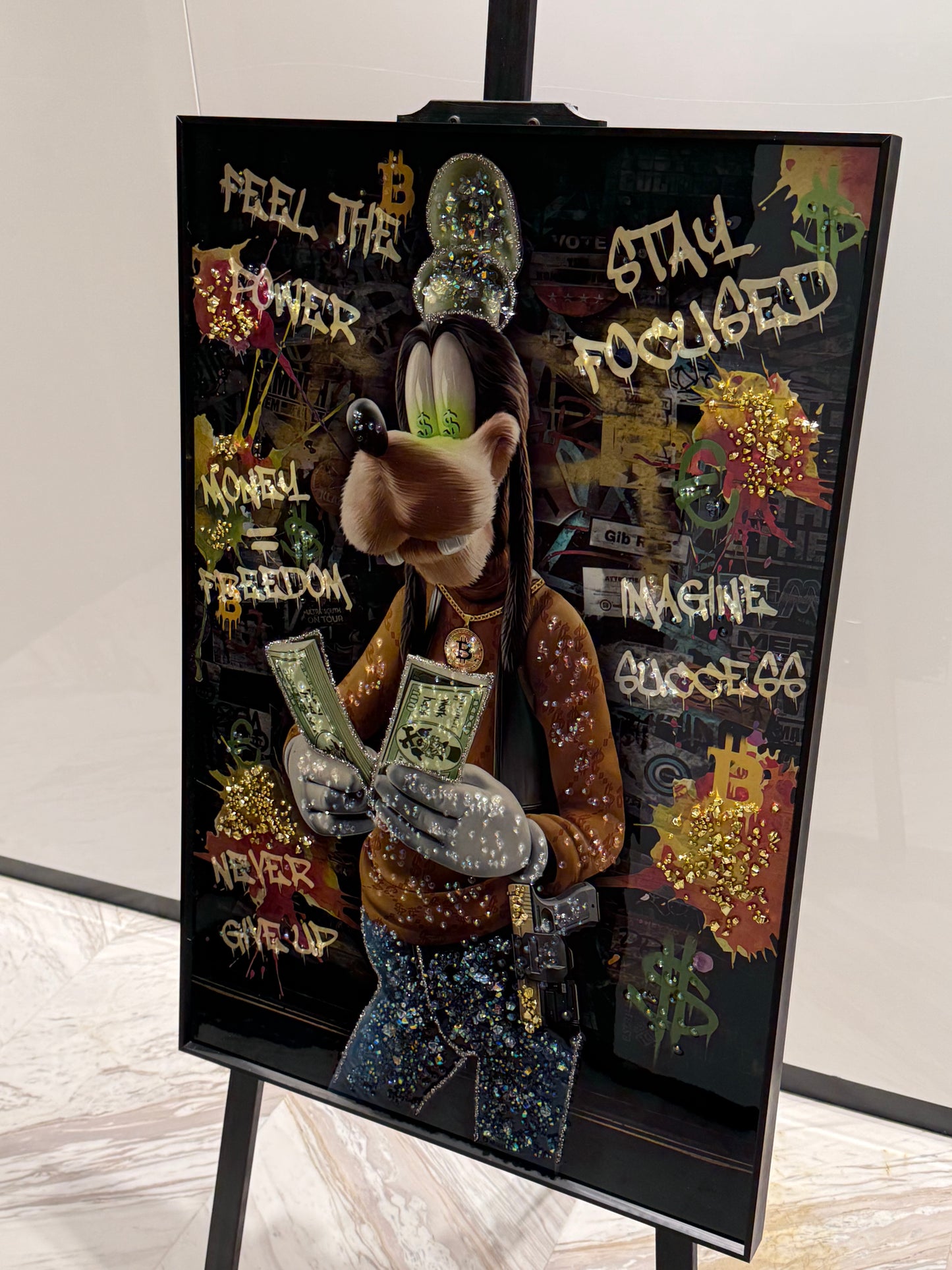 GOOFY inspired Dollar Art Frame