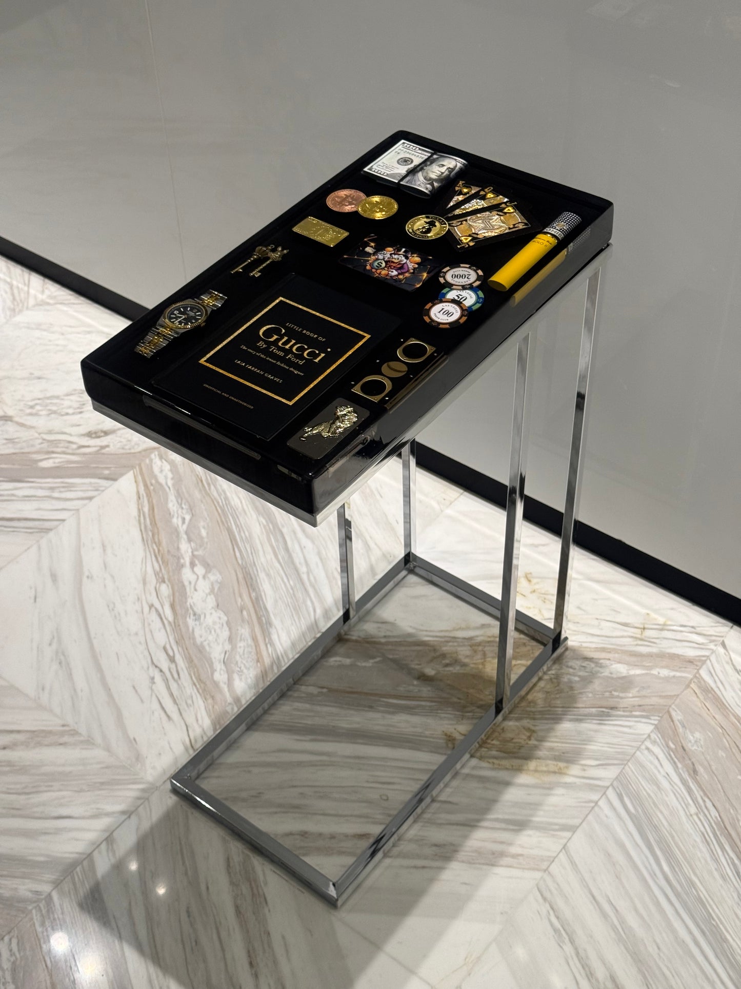 Gucci limited Edition no. 1 Square side Table