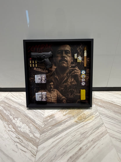Shadow Box Frame – Luxury Mafia Inspired Wall Art