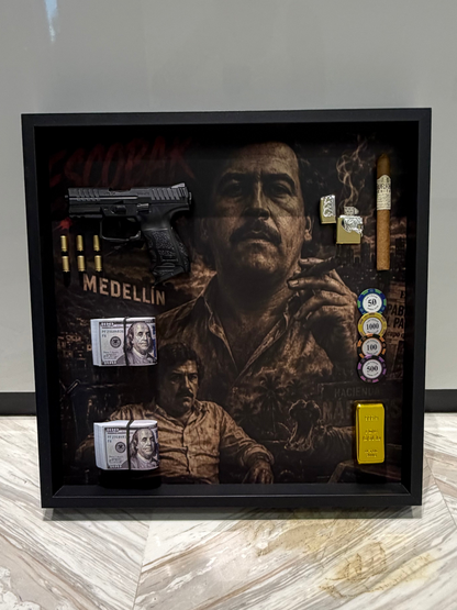 Shadow Box Frame – Luxury Mafia Inspired Wall Art