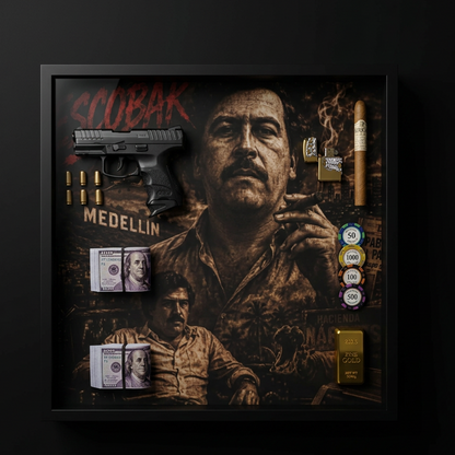 Shadow Box Frame – Luxury Mafia Inspired Wall Art