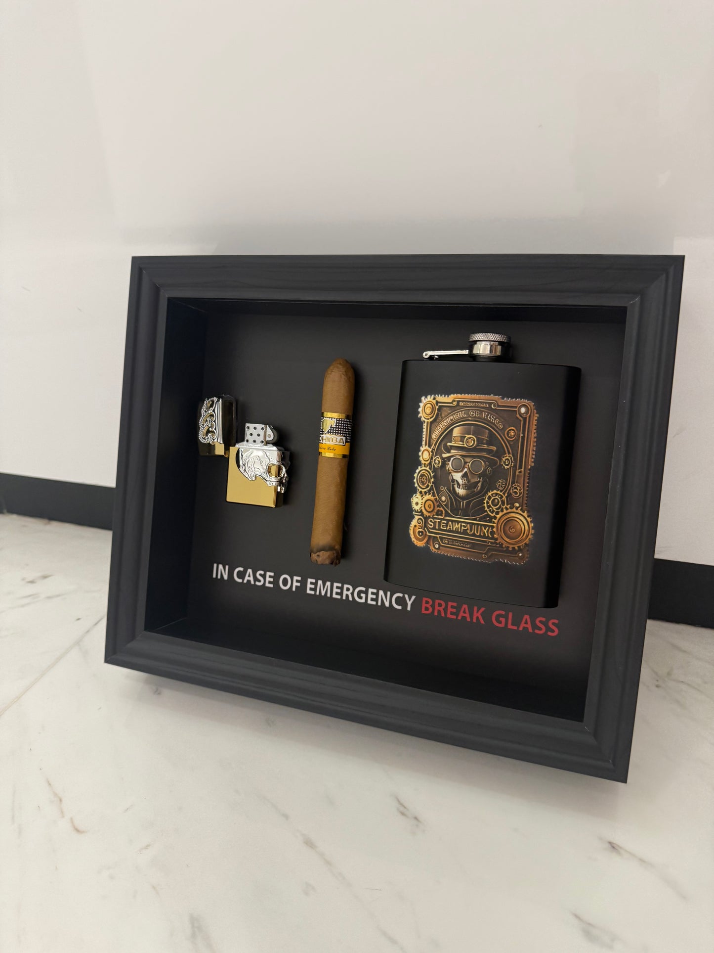 Emergency Escape Box Frame – Luxury Gentleman Edition