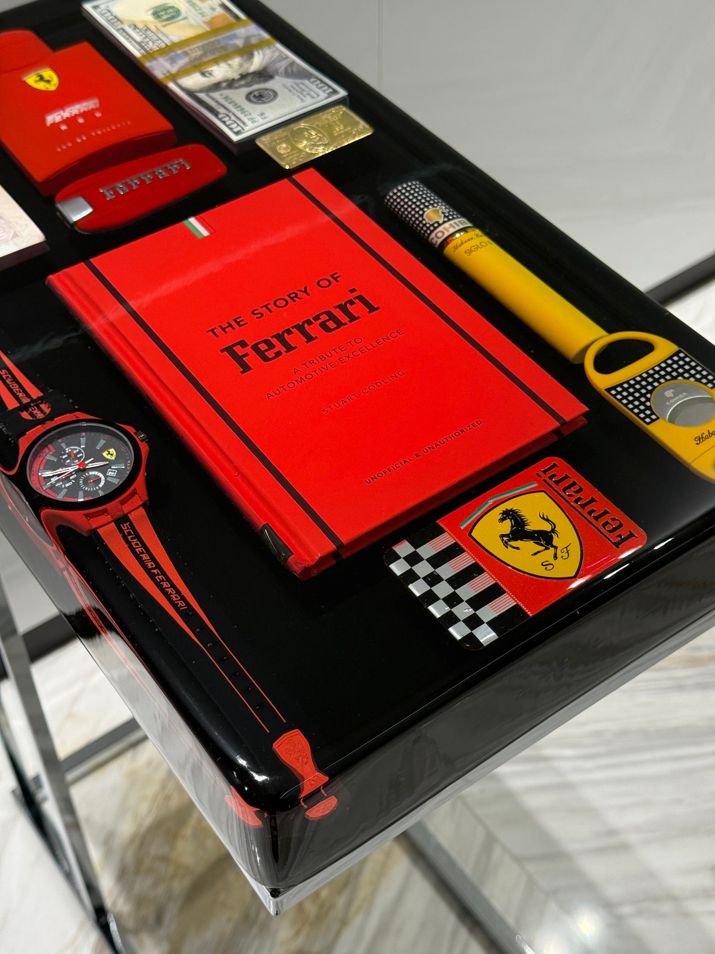 Ferrari exclusive edition no. 06 Square Side Table