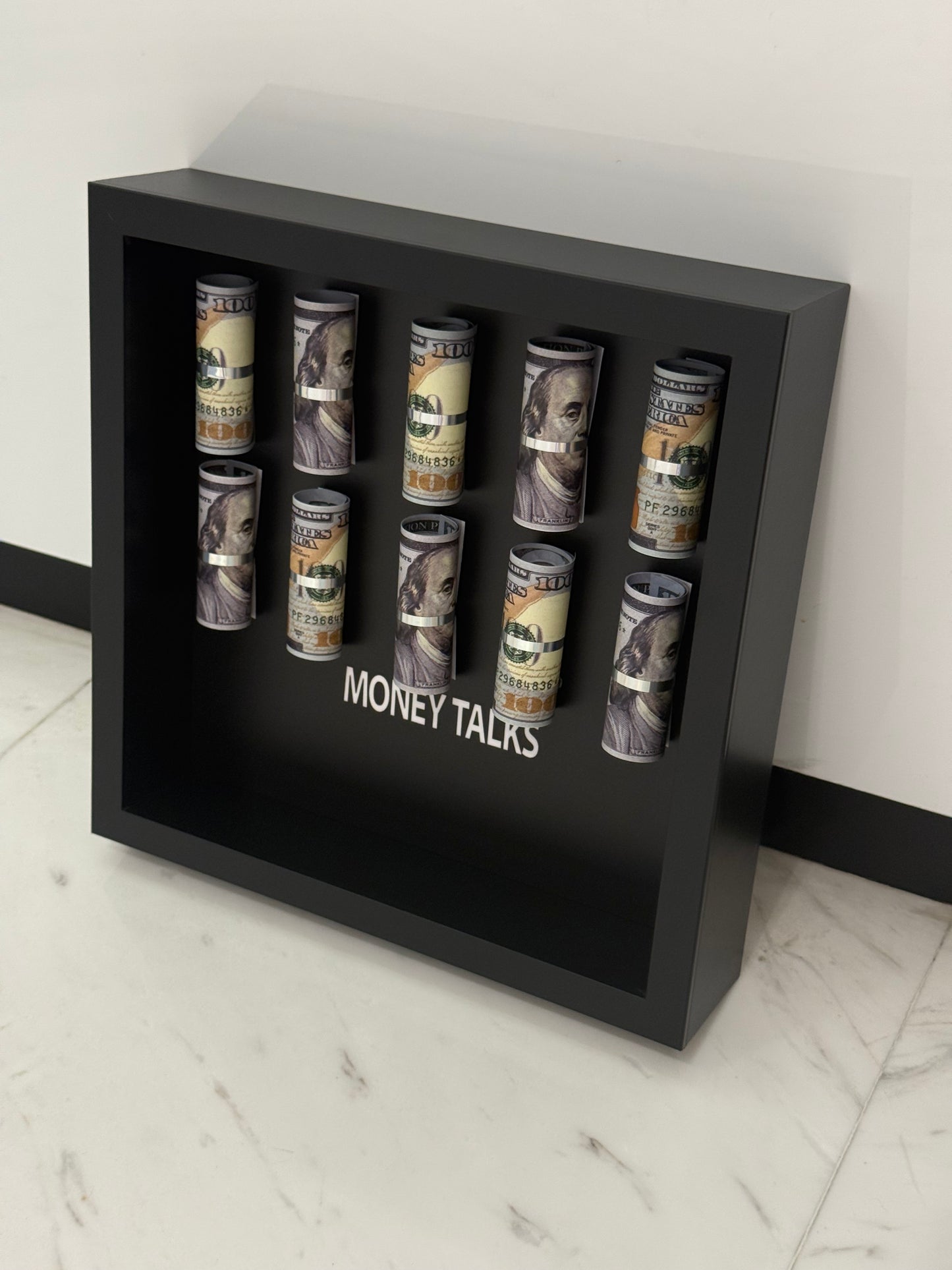 Money Talks – Luxury 3D Cash Display Box Frame