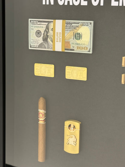 In Case of Emergency Luxury Shadow Box Frame – The Ultimate Statement Piece