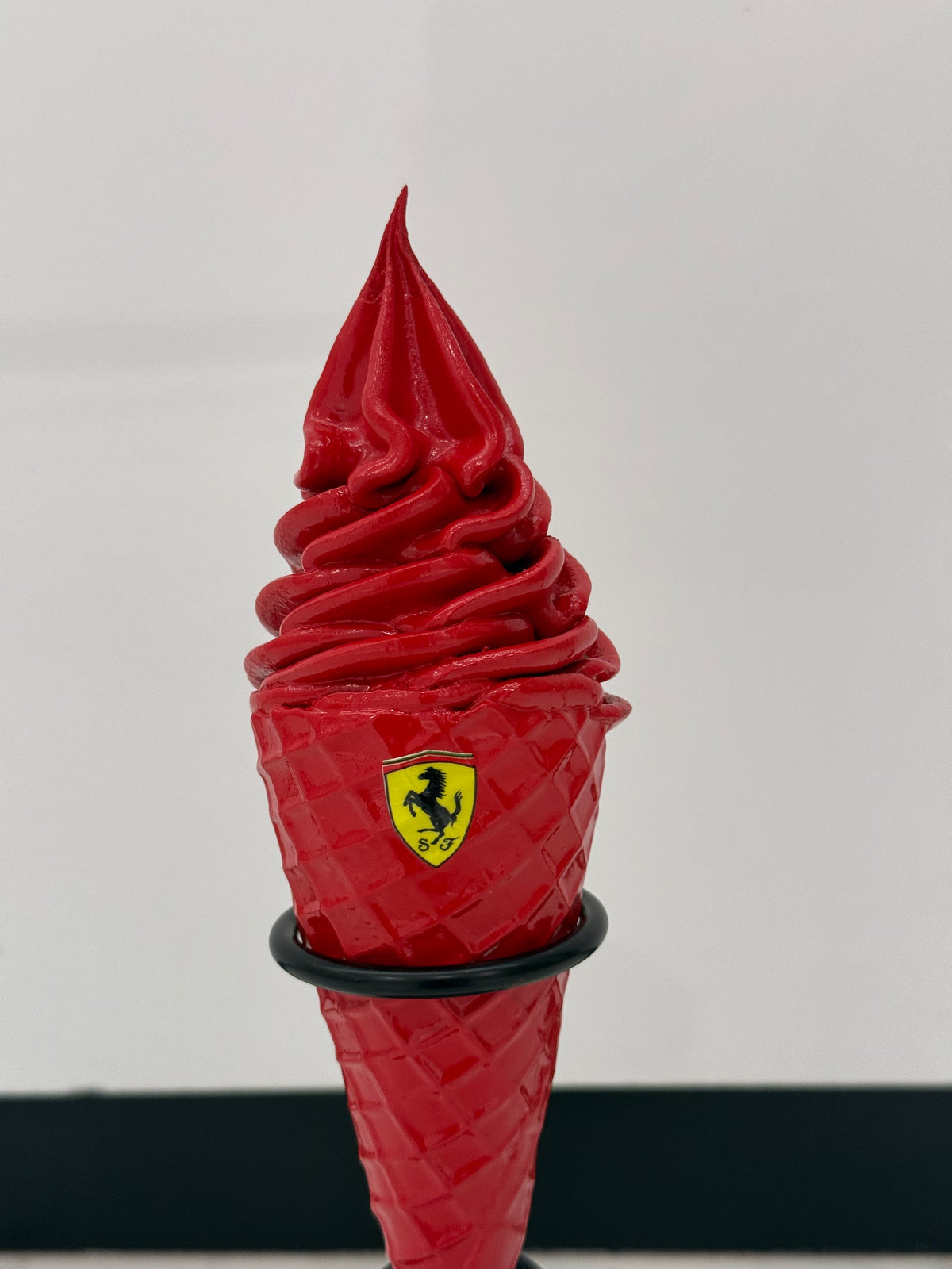 Red Motorsport-Inspired Decorative ice cream