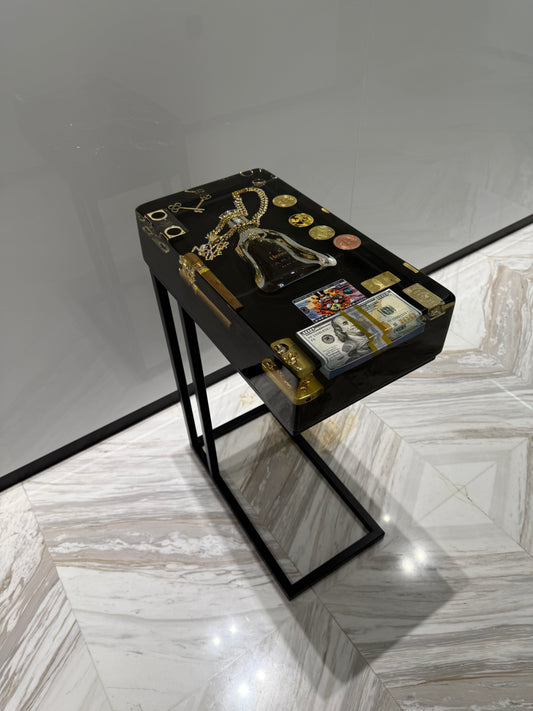 Hennessy Paradise Square Side Table