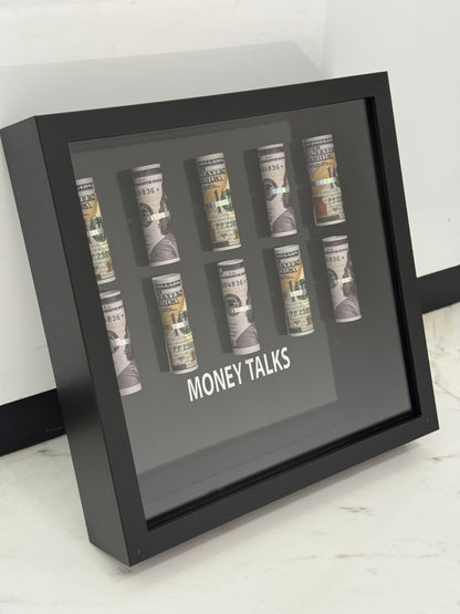 Money Talks – Luxury 3D Cash Display Box Frame