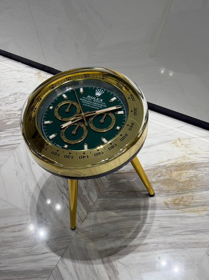 Rolex watch round side table