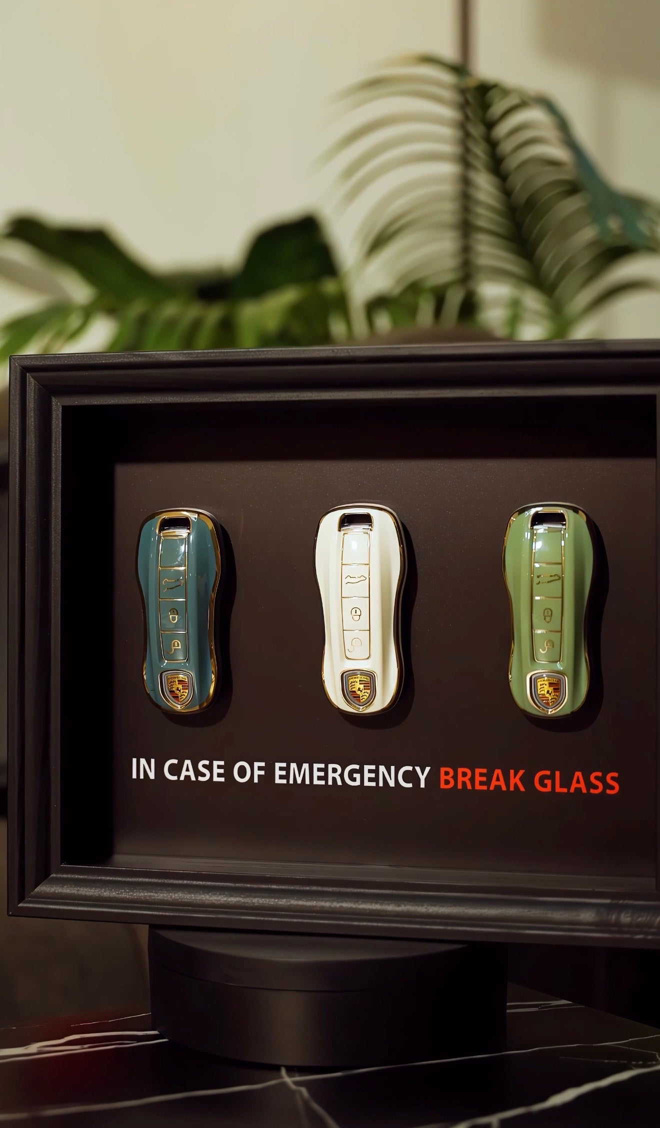 In Case of Emergency – Triple Key Edition Box Frame