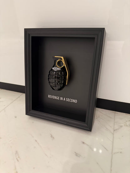 Revenge In A Second – Luxury Car Inspired Grenade Box Frame