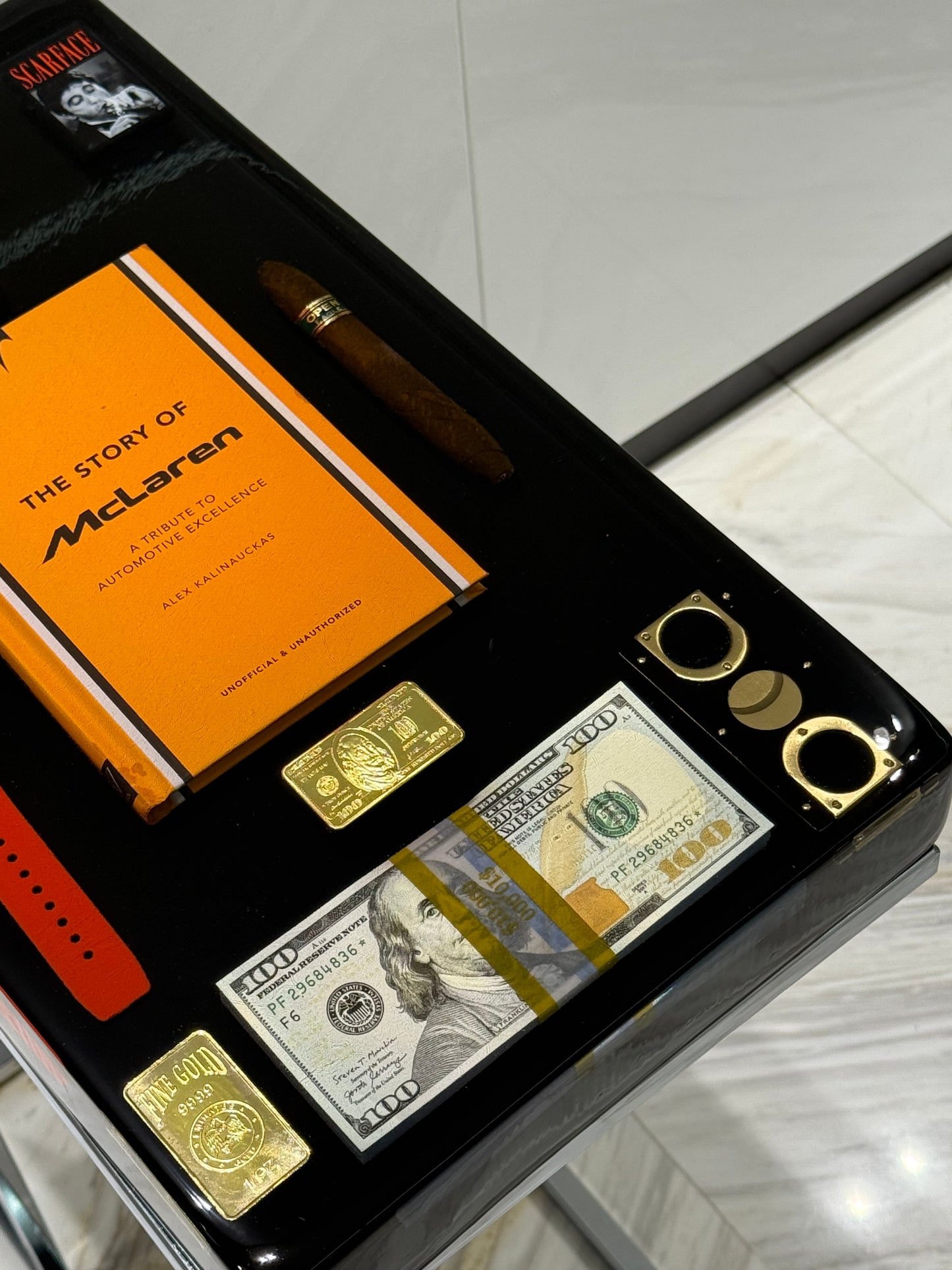McLaren Exclusive Edition – Piece No. 1 Square side Table