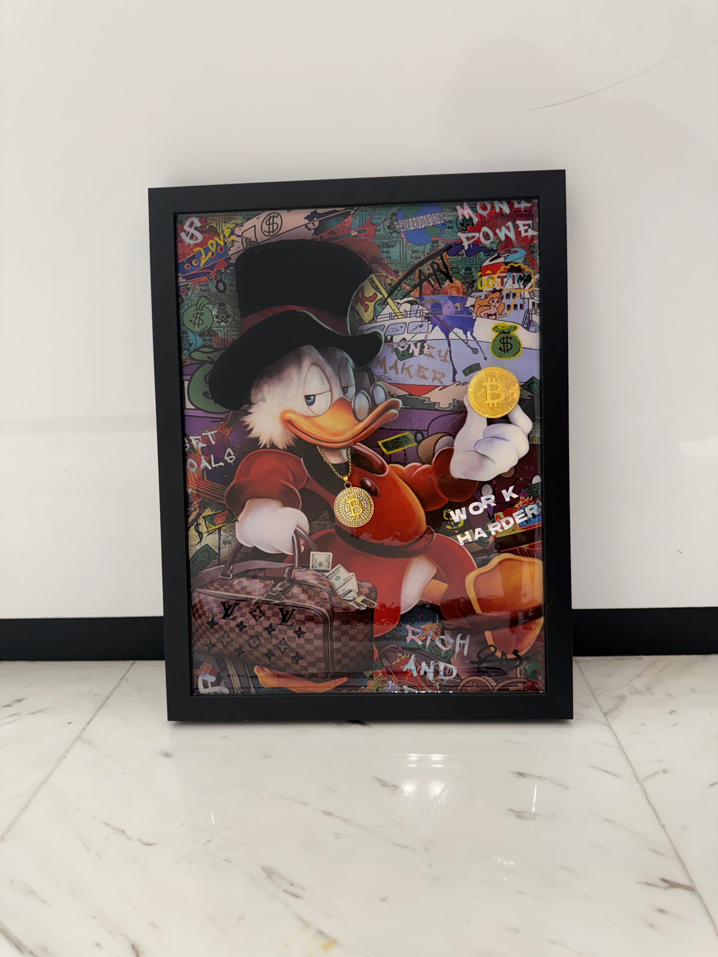 Wealth & Success Inspired Statement Frame