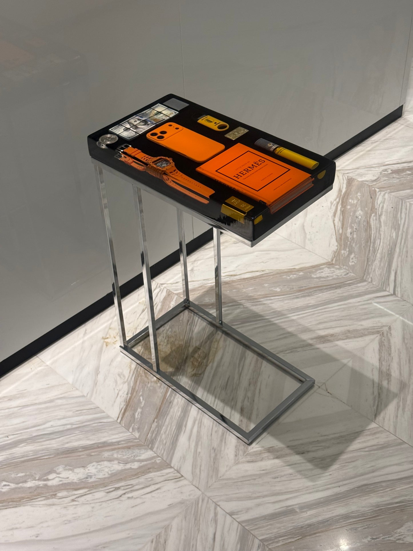 Hermes Exclusive Edition no. 3 Square side Table