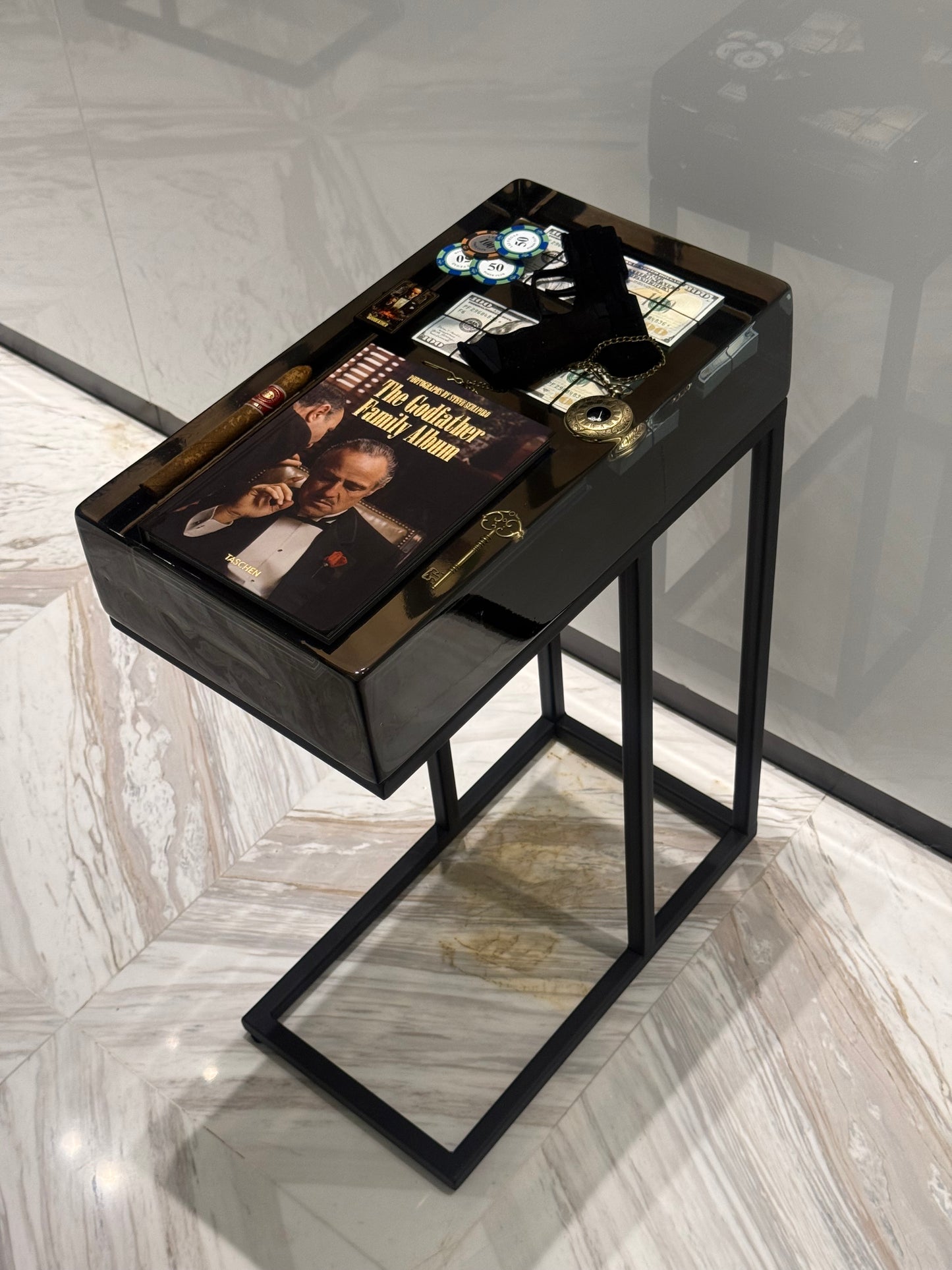 The Godfather Luxury Statement Table – Power. Legacy. Respect.