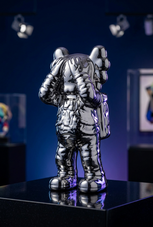Unique Silver Astronaut Figurine - A Collectors Dream!