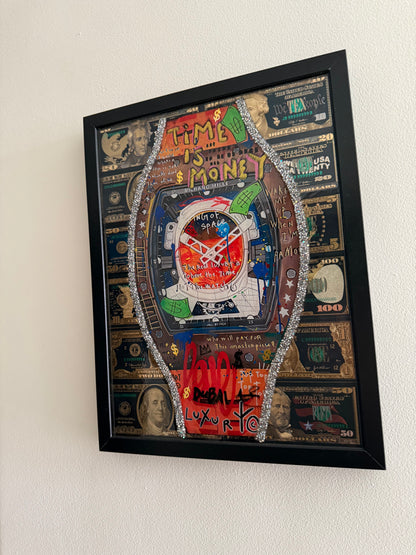 Richard Mille Watch Art Frame black