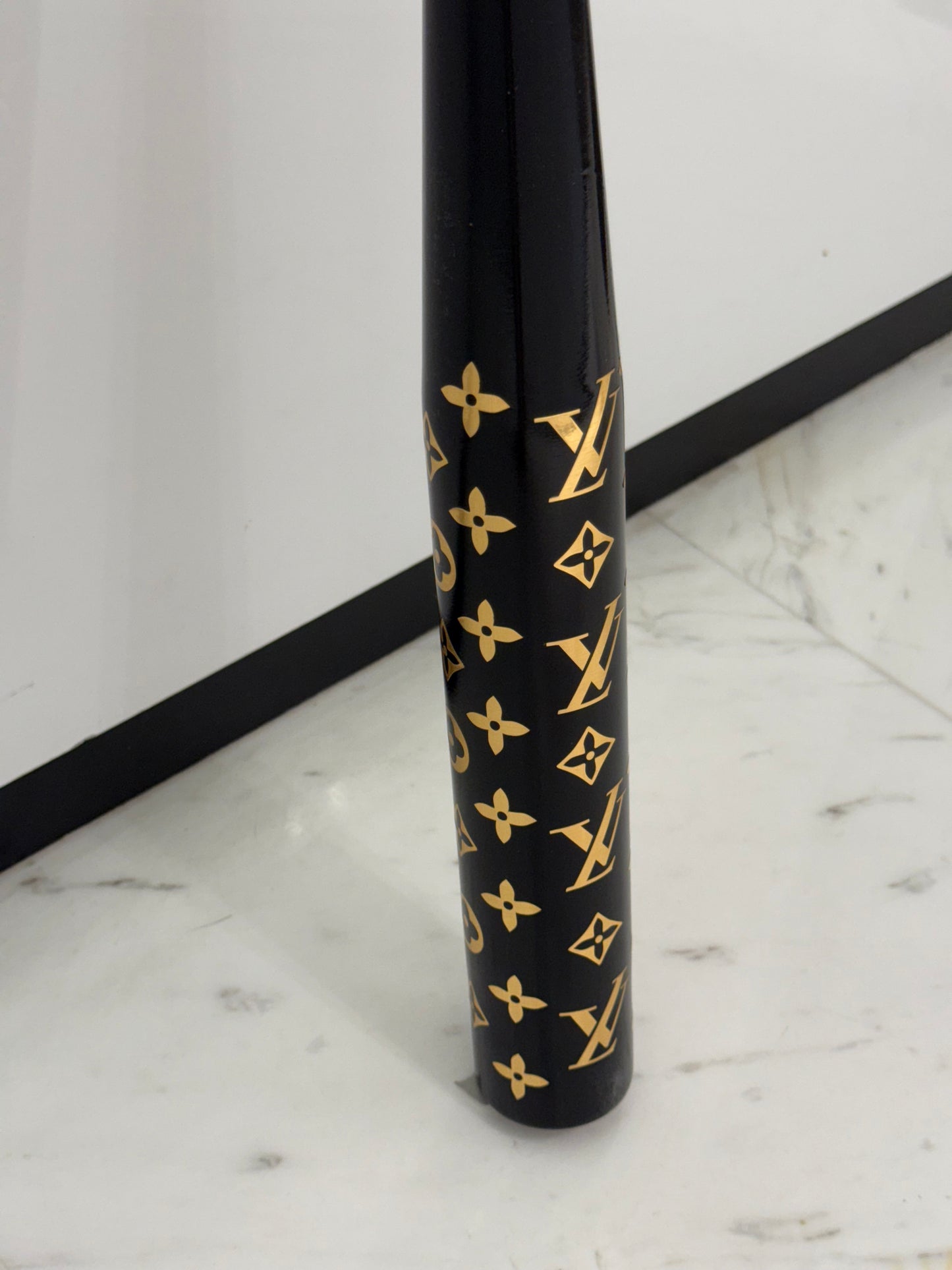 Big Louis Vuitton LV Baseball Bat black
