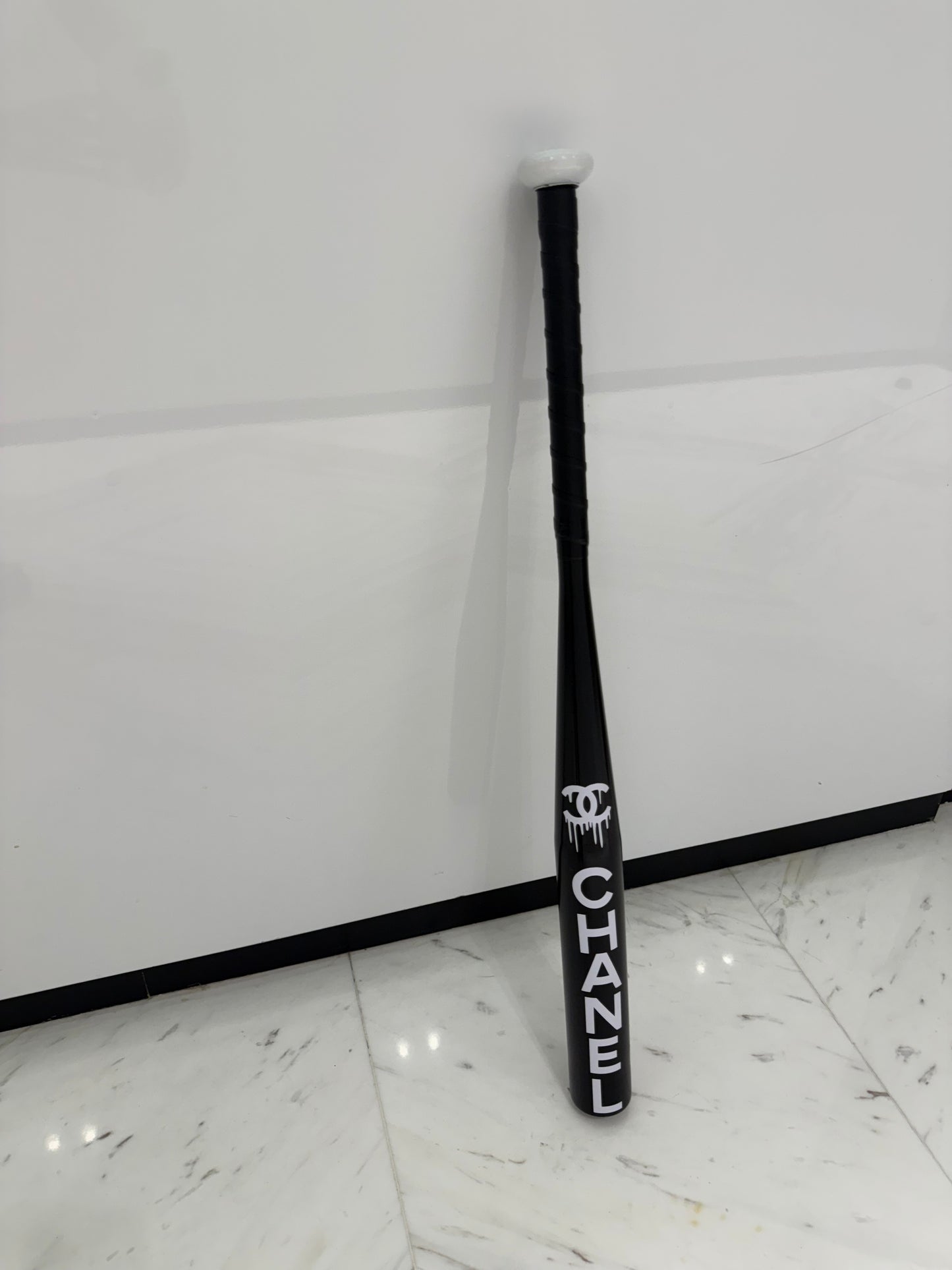 Big Chanel Baseball Bat black