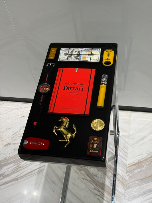 Ferrari limited edition no 09 - Square Side Table