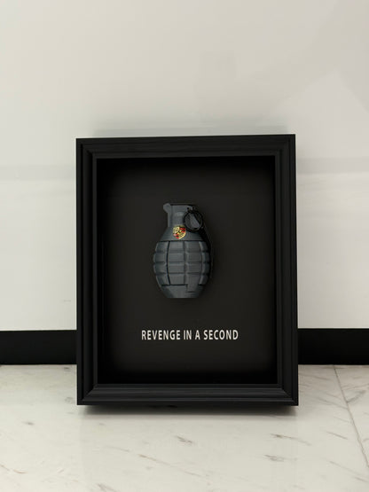Revenge In A Second – Luxury Car Inspired Grenade Box Frame
