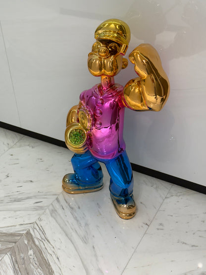 Luxury Popeye Sculpture – Strength, Style & Timeless Character