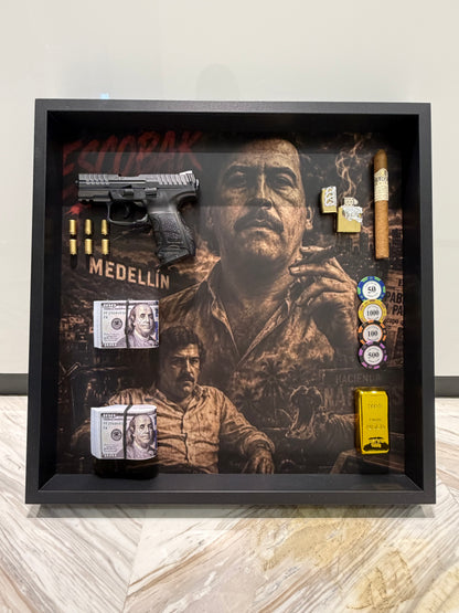 Shadow Box Frame – Luxury Mafia Inspired Wall Art
