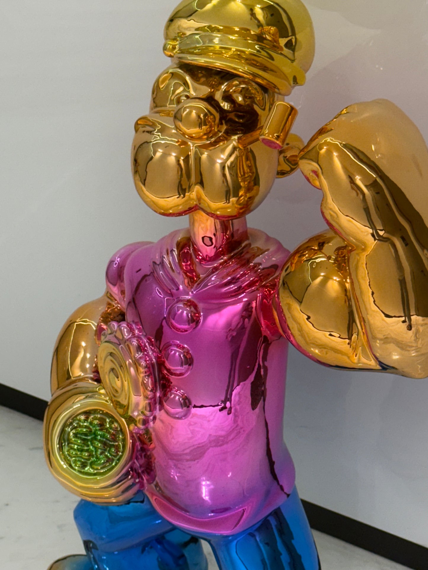 Luxury Popeye Sculpture – Strength, Style & Timeless Character