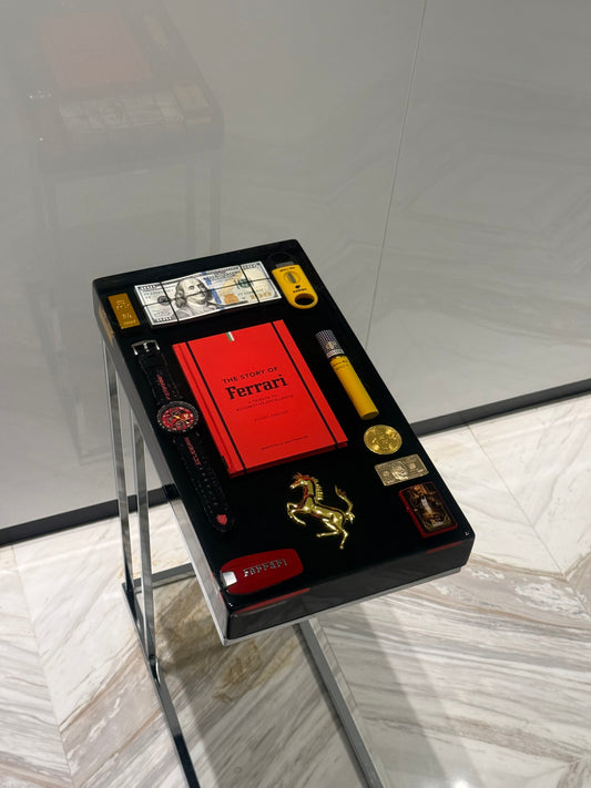 Ferrari limited edition no 10 - Square Side Table