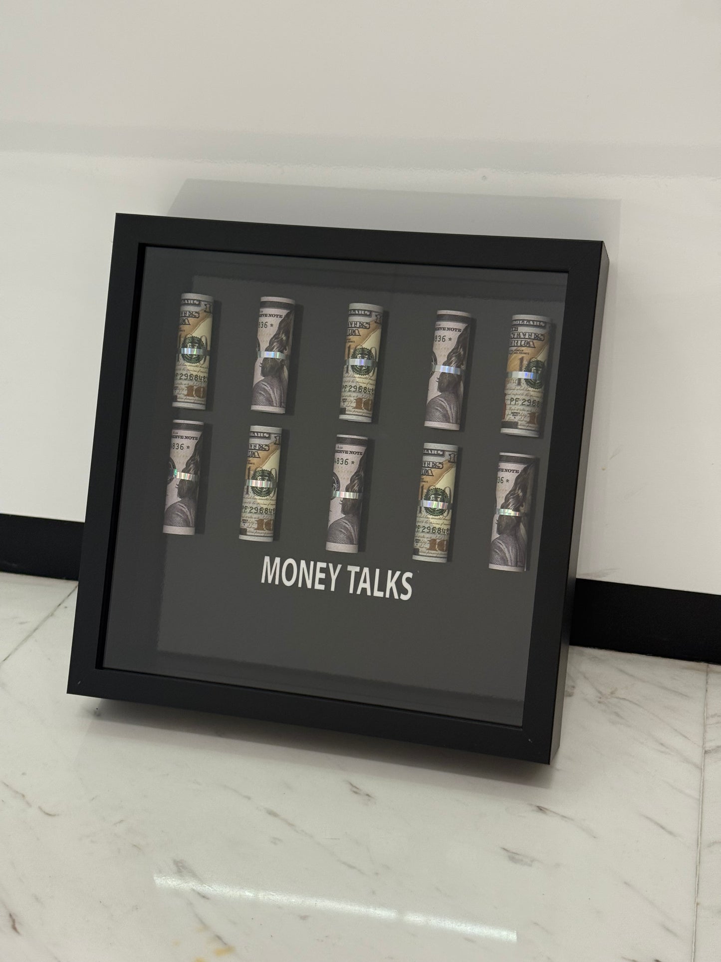 Money Talks – Luxury 3D Cash Display Box Frame