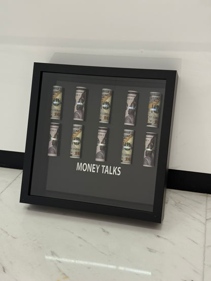 Money Talks – Luxury 3D Cash Display Box Frame