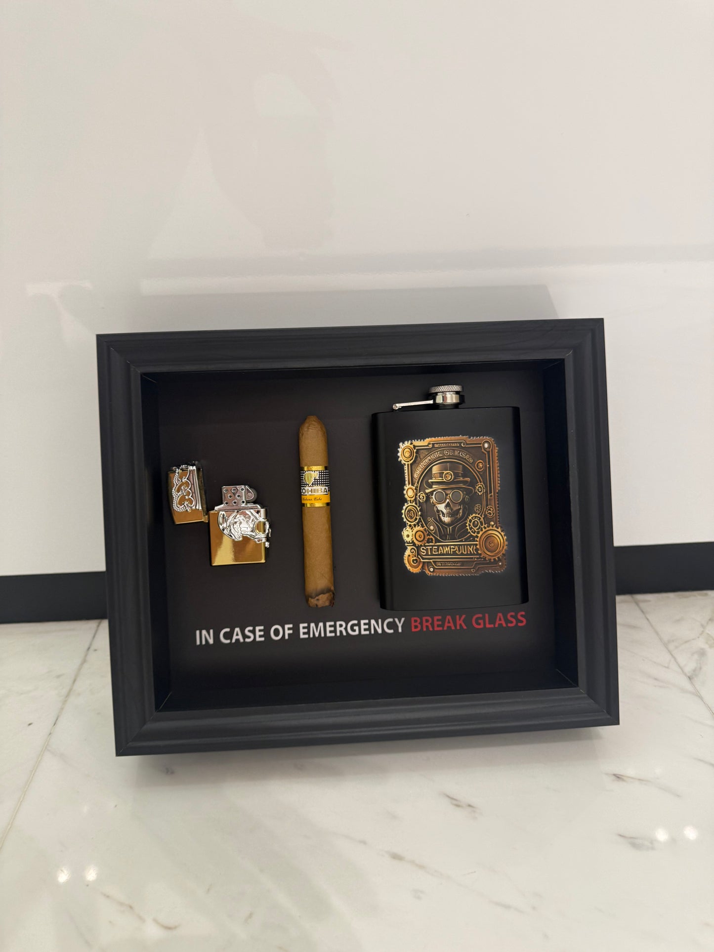 Emergency Escape Box Frame – Luxury Gentleman Edition